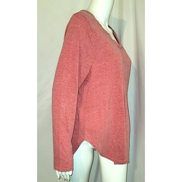 Lane Bryant Long Sleeve Tee with Folded Neckline - Size 14/16 - Picture 2 of 7